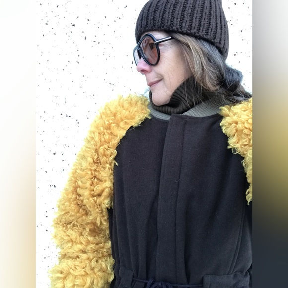 Dolly & Molly Street Wear Utility Coat 3/4 length Size Medium - Picture 4 of 12